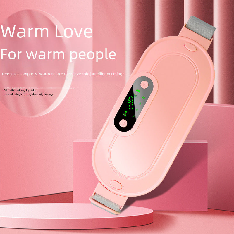 CrampCloud™ Heating and Vibration Belt for Period Massaging and Uterus protecting