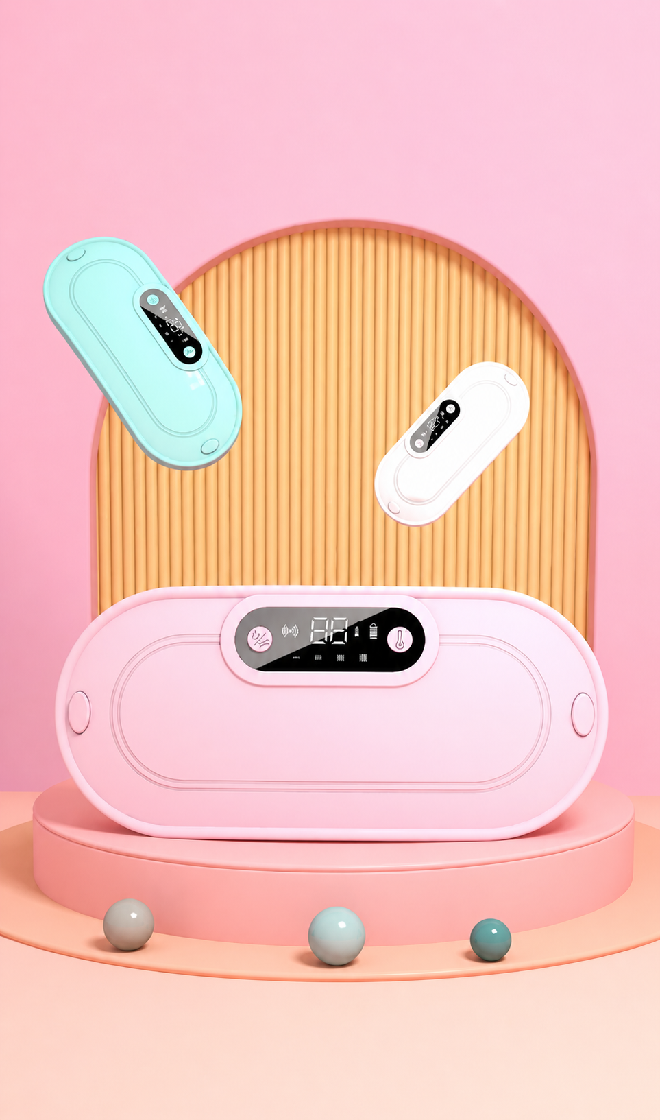 CrampCloud™ Heating and Vibration Belt for Period Massaging and Uterus protecting